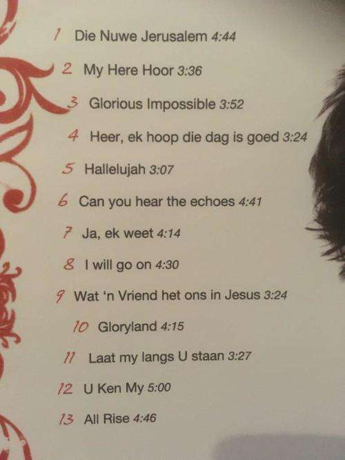 CD - Rina Hugo - Die Nuwe Jerusalem (signed)