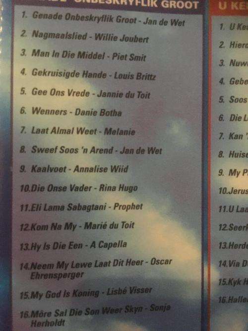 CD - 50 Grootste Geestelike Treffers 3cd`s