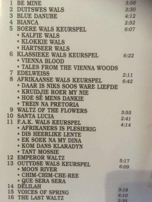 CD - Ons Mooiste Walse