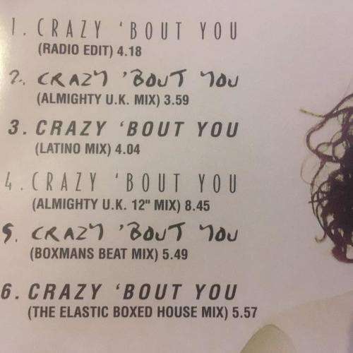 CD - Tima Reece - Crazy 'Bout You (Single)