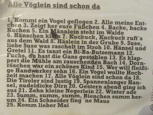 CD - Kinderlieder