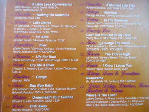 CD - Project Fame - 20 Pop & Dance Hits