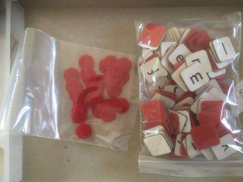 Vintage Scrabble for Juniors - Made in England - Spears Games