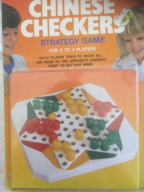 Vintage Chinese Checkers - Tomyland Made in Hong Kong 1987 Still in original packaging