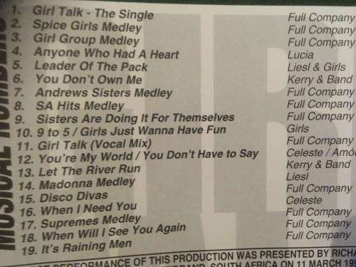 CD - Girl Talk - A Richard Loring Production (Signed)