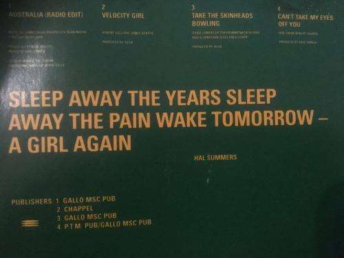 CD - Manic Street Preachers - Australia (Single)