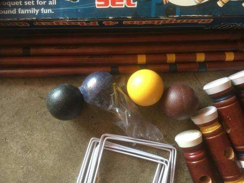 Dunlop Sport - 4 Player Croquet Set