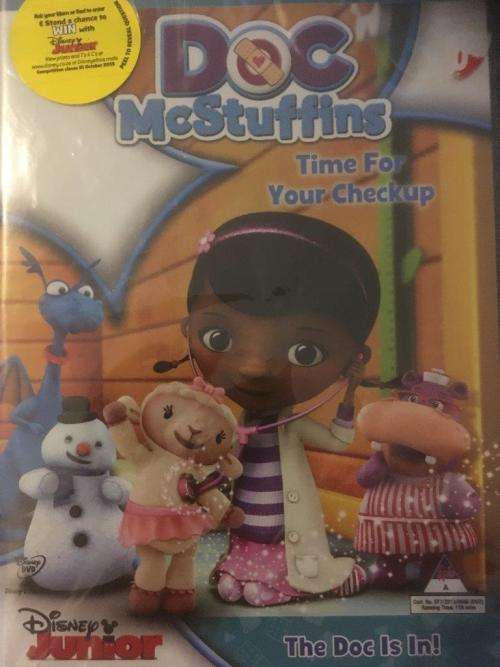 DVD - Doc McStuffins Time For Your Checkup (new sealed)
