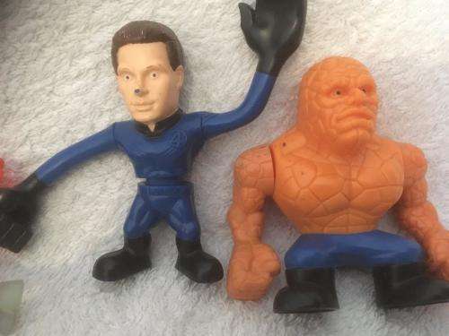 Set of Fantastic Four + The Silver Surfer - Marvel Fox 2007 +-10cm