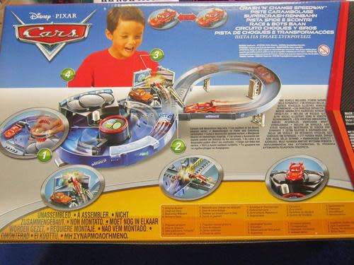 Disney Pixar Cars Lightning McQueen - Quick Change Race set - Mattel