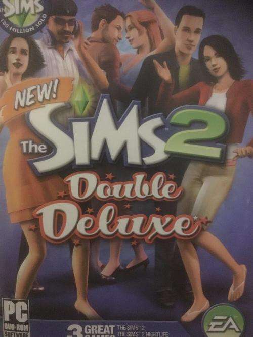 PC - The Sims 2 - Double Deluxe  (3 Games)