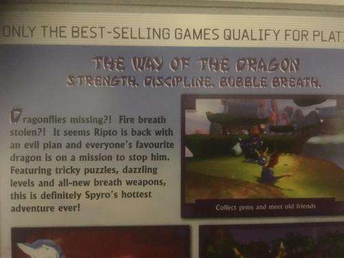 PS2 - Spyro: Enter the Dragonfly