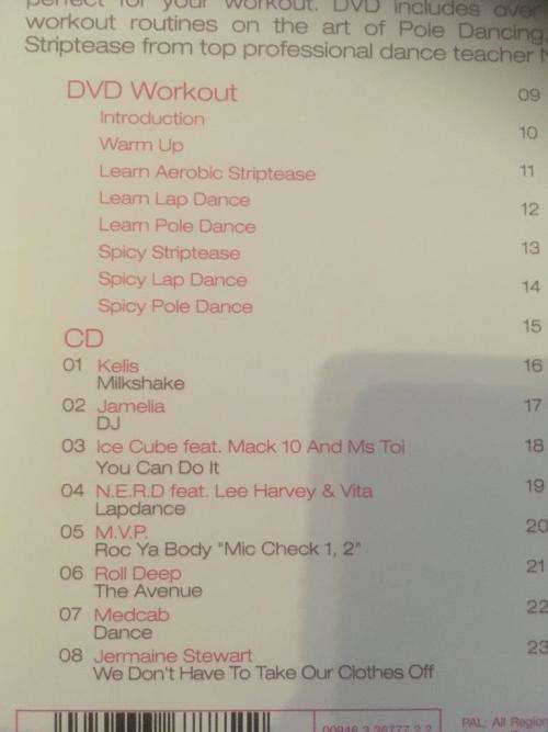 CD & DVD - Get Yourself... Fit to Strip the ultimate Sexy Workout & DVD
