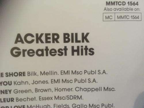 CD - Acker Bilk - Greatest Hits