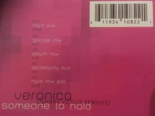 CD - Veronica - Someone To Hold - Johnny Vicious Remixes