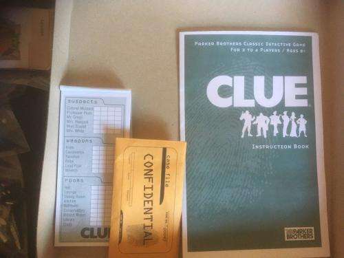 Clue - Parker Brothers Classic Detective Game - Parker Brothers
