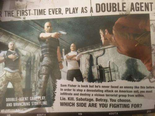 PC - Tom Clancy`s Splinter Cell Double Agent Super Hits