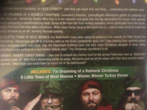 DVD - Duck Dynasty - Christmas Quackers (New Sealed)