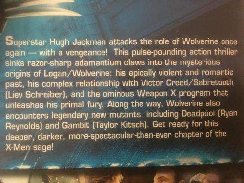 DVD - X-Men Wolverine -