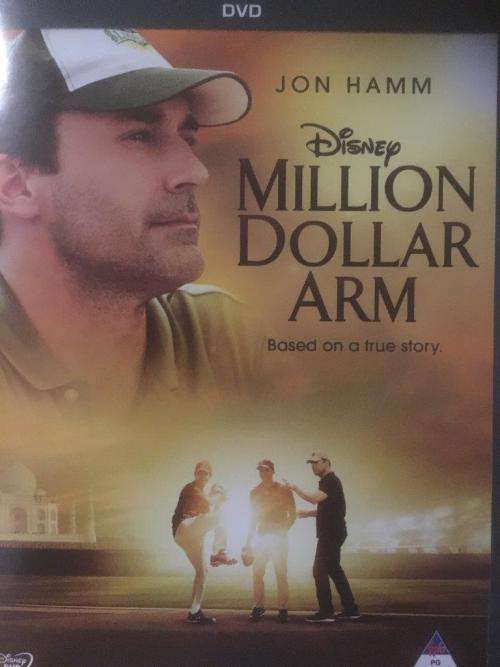 DVD - Million Dollar Arm - Based on a true story - Jon Hamm