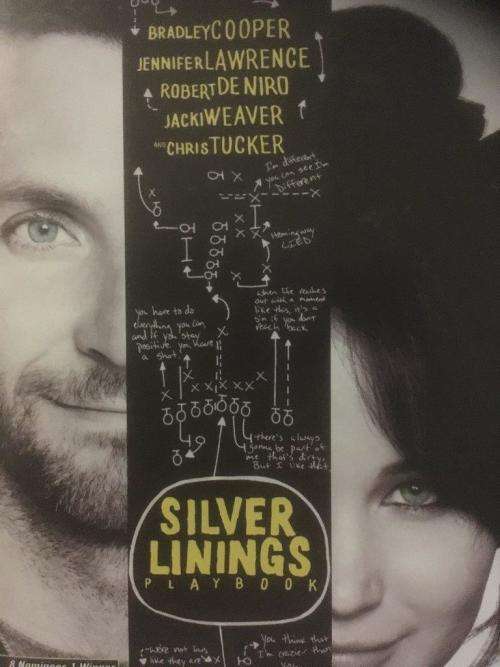 DVD - Silver Linings Playbook - Bradley Cooper Jennifer Lawrence De Niro