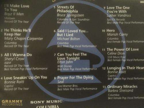 CD - Grammy Nominees 1995