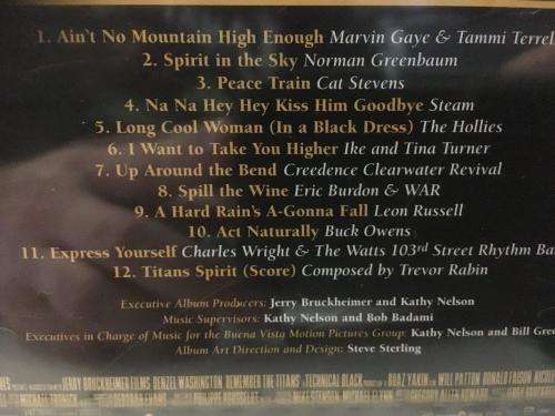 CD - Remember The Titans (New Sealed)