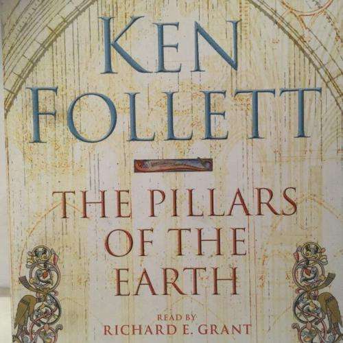 CD - Ken Follett - The Pillars of the Earth - Read by Richard E.Grant (8cd's)
