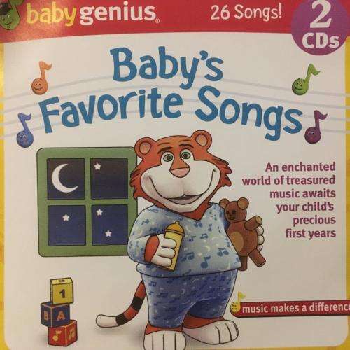CD - Baby Genius - babys Favorite Songs (2cd)
