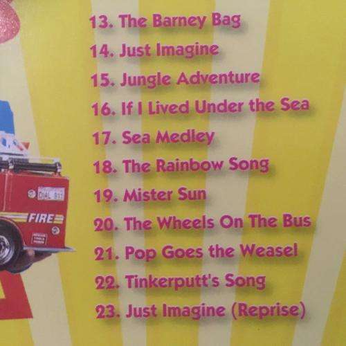 CD - Barney Just Imagine