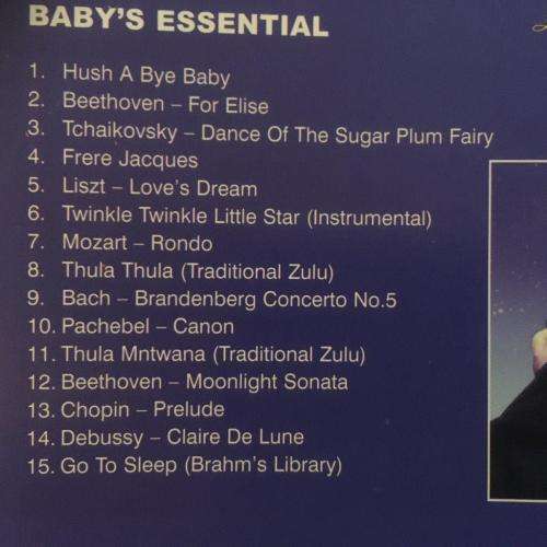 CD - Baby`s Essential Lullabies