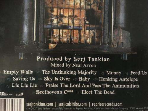 CD - Serj Tankian - Elect The Dead (Digipak)