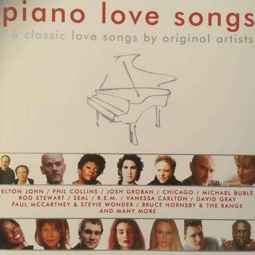CD - Piano Love Songs - 36 Classic Love Songs - Original Artists (2cd)