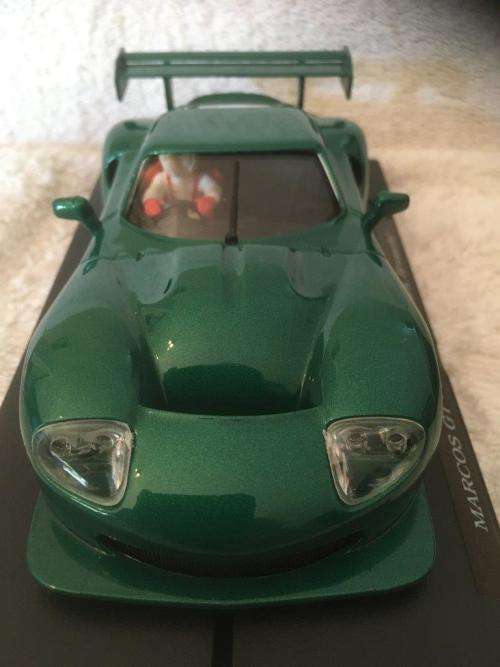 FLY - Marcos GT - Green (Les Cars Brussels) (new) 1:32 Scale