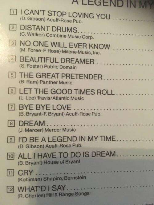 CD - Roy Orbison - A Legend In My Time