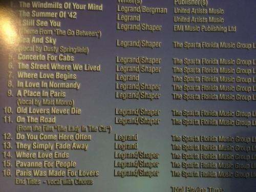 CD - Michel Legrand - Paris Was Made for Lovers
