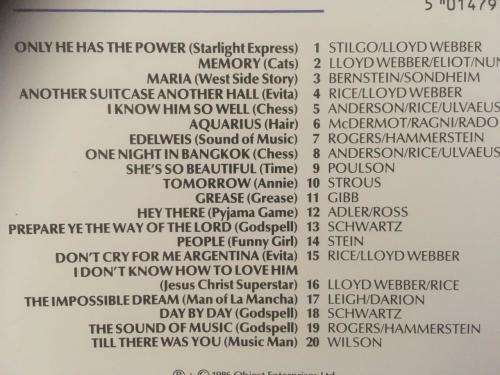 CD - Encore - Encore - Hits From The West Endstage