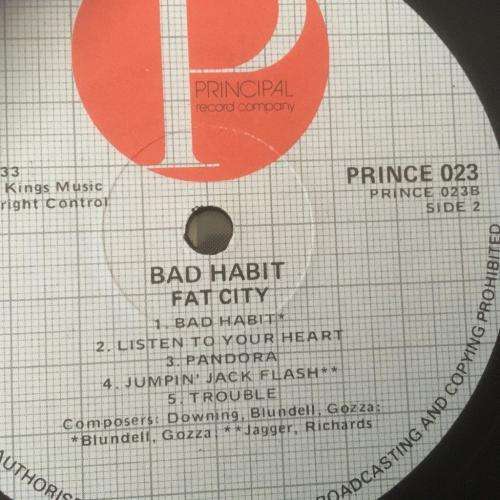 LP - Bad Habit - Fat City