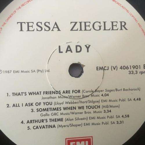 LP - Tessa Ziegler - Lady
