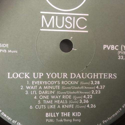 LP - Billy The Kid - Lock Up Your Daughters