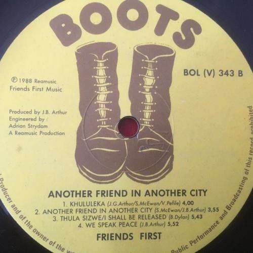 LP - Friends First - Another Friend in Another City