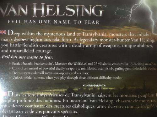 PS2 - Van Helsing