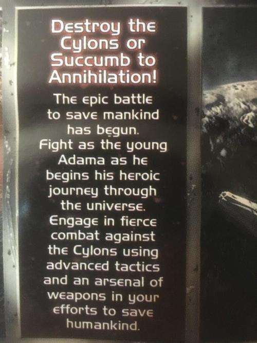 PS2 - Battlestar Galactica