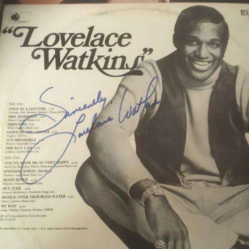 LP - Lovelace Watkin - Live in South Africa (Signed)