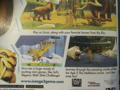 PS2 - Ice Age 2 The Meltdown