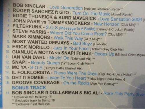 CD - Bump 18 (2cd)