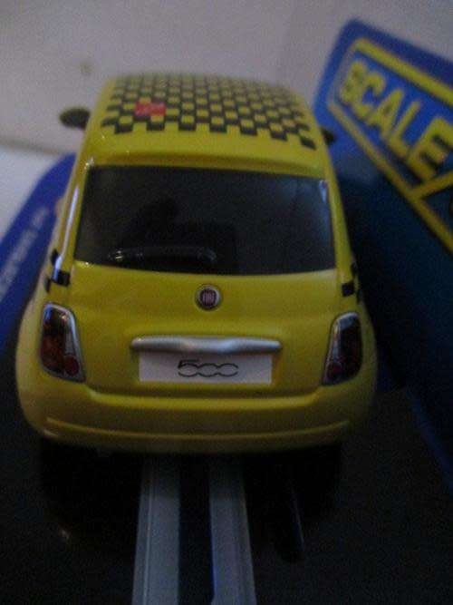 Scalextric - Fiat Cinquecenti 500 Yellow 1:32 Scale (new)