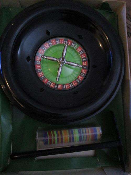Old Vintage Roulette Game - Made in Hong Kong