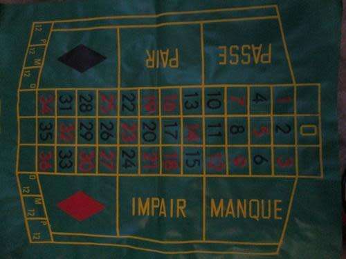 Old Vintage Roulette Game - Made in Hong Kong