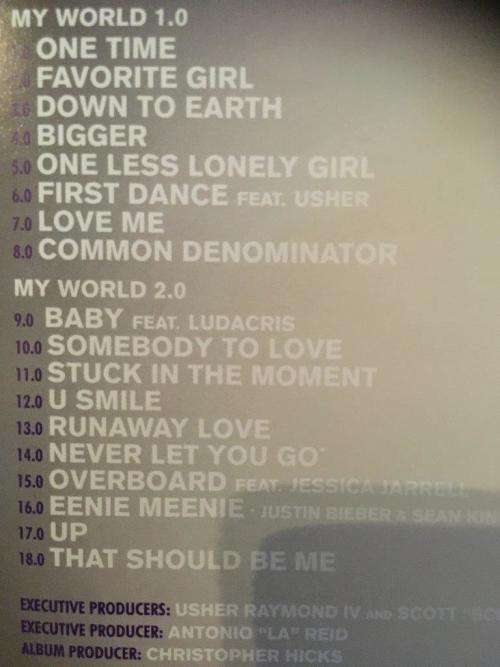 CD - Justin Bieber - My Worlds